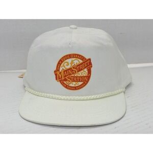 Vintage Rosie O'Grady's Main Street Station Las Vegas Snapback Hat‎ Cap Casino